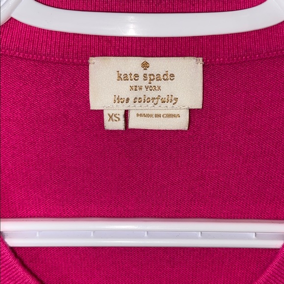 Kate Spade Rio Embellished Cardigan Size XS - Picture 6 of 6